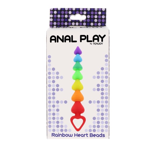 Rainbow Heart Beads Rainbow